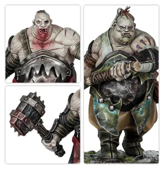 Shows the Ogor Mawtribes range rather than Ogor Gluttons in particular — the same picture stands for 2 units of this army.
