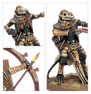 Shows the Tomb Kings of Khemri - Mortuary Cult range rather than Venerable Ushabti in particular — the same picture stands for 2 units of this army.