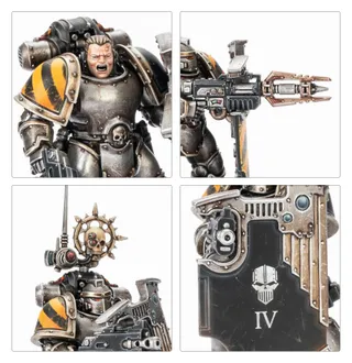 Zeigt die Reihe Imperial Fists (VII) und nicht Breacher Squad im Besonderen — dasselbe Bild steht für 2 Einheiten dieser Armee.