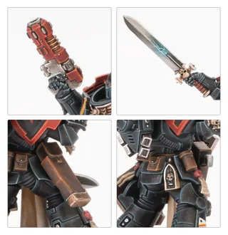 Shows the Black Templars range rather than Suppressor Squad in particular — the same picture stands for 2 units of this army.