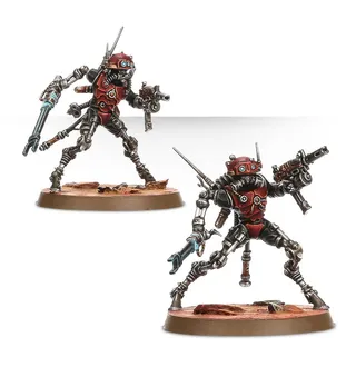 Zeigt die Reihe Adeptus Mechanicus und nicht Sicarian Infiltrators im Besonderen — dasselbe Bild steht für 2 Einheiten dieser Armee.