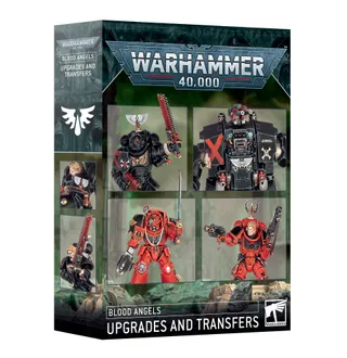Pokazuje serię Blood Angels, a nie konkretnie Death Company Marines — to samo zdjęcie reprezentuje 3 jednostki tej armii.