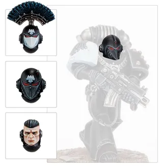 Pokazuje serię Raven Guard (XIX), a nie konkretnie Seeker Squad — to samo zdjęcie reprezentuje 6 jednostek tej armii.