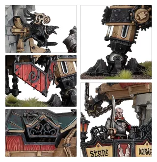 Muestra la gama Cities of Sigmar y no Cannonade Cogfort en particular — la misma imagen representa a 2 unidades de este ejército.