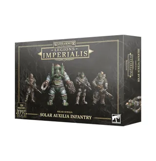 Shows the Solar Auxilia range rather than Legate Commander Detachment in particular — the same picture stands for 6 units of this army.