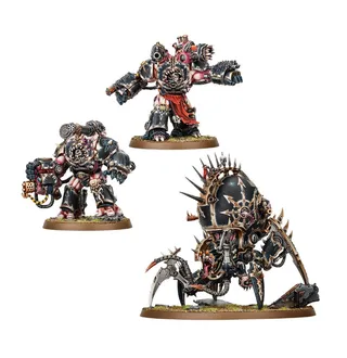 Muestra la gama Chaos Space Marines y no Sorcerous Champion [Crucible] en particular — la misma imagen representa a 4 unidades de este ejército.