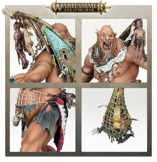 Zeigt die Reihe Sons of Behemat und nicht Kraken-eater Mega-Gargant im Besonderen — dasselbe Bild steht für 2 Einheiten dieser Armee.