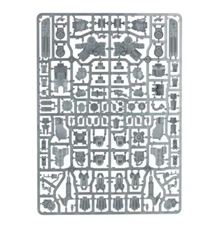 Muestra la gama Mechanicum Taghmata y no Warmaster Iconoclast Titan en particular — la misma imagen representa a 2 unidades de este ejército.