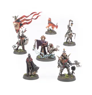 Muestra la gama Cities of Sigmar y no Black Guard en particular — la misma imagen representa a 13 unidades de este ejército.