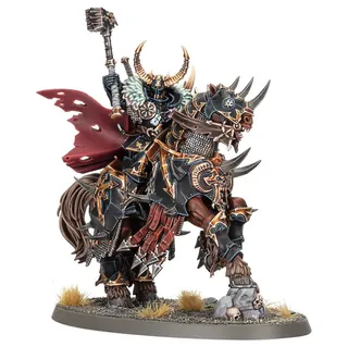 Pokazuje serię Chaos Dwarfs, a nie konkretnie Black Orc Warboss — to samo zdjęcie reprezentuje 8 jednostek tej armii.