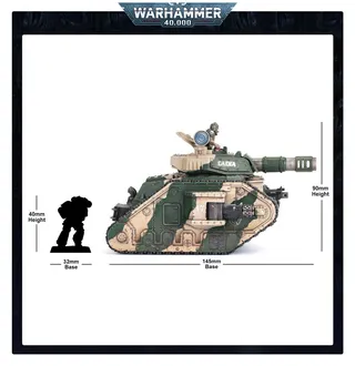 Foto de referencia de Leman Russ Battle Tank