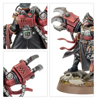 Foto de referencia de Commissar Yarrick