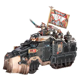 Muestra la gama Astra Militarum y no Commissar Graves en particular — la misma imagen representa a 2 unidades de este ejército.