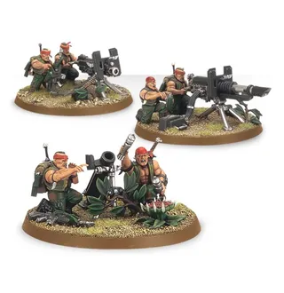 Foto de referencia de Catachan Heavy Weapons Squad