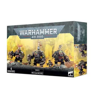 Shows the Orks range rather than Meganobz in particular — the same picture stands for 2 units of this army.