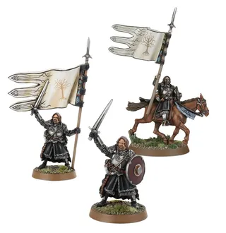 Pokazuje serię Minas Tirith, a nie konkretnie Knight of the White Tower — to samo zdjęcie reprezentuje 2 jednostki tej armii.