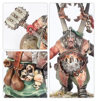 Shows the Ogor Mawtribes range rather than Ogor Gluttons in particular — the same picture stands for 2 units of this army.