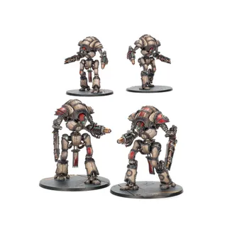 Zeigt die Reihe Dark Mechanicum und nicht Knight Armiger Banner im Besonderen — dasselbe Bild steht für 2 Einheiten dieser Armee.