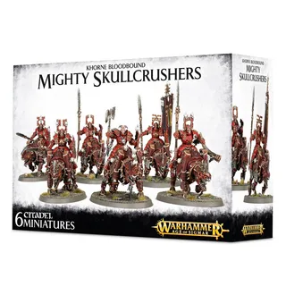 Zeigt die Reihe Blades of Khorne und nicht Mighty Lord of Khorne (Scourge of Ghyran) im Besonderen — dasselbe Bild steht für 2 Einheiten dieser Armee.