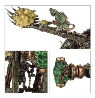 Muestra la gama Skaven - Renegades v2.0 y no Plagueclaw Catapult en particular — la misma imagen representa a 2 unidades de este ejército.