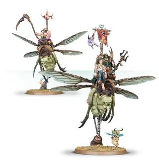 Muestra la gama Maggotkin of Nurgle y no Pusgoyle Blightlords en particular — la misma imagen representa a 2 unidades de este ejército.