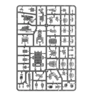 Muestra la gama Astra Militarum y no Ogryn Bodyguard en particular — la misma imagen representa a 4 unidades de este ejército.