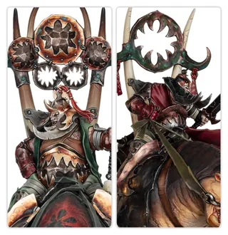 Shows the Ogor Mawtribes range rather than Tyrant on Glutthorn in particular — the same picture stands for 2 units of this army.
