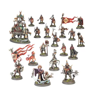 Muestra la gama Cities of Sigmar y no Black Guard en particular — la misma imagen representa a 8 unidades de este ejército.