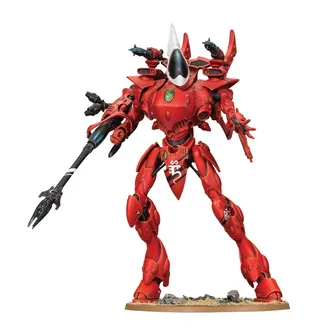 Показує серію Aeldari, а не саме Wraithknight — те саме зображення представляє 2 підрозділи цієї армії.