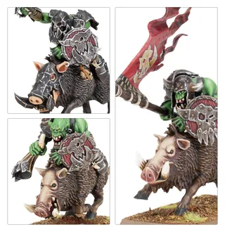Zdjęcie referencyjne Orc Boar Boy Mobs