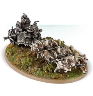 Shows the The Iron Hills range rather than Iron Hills Chariot Captain in particular — the same picture stands for 2 units of this army.