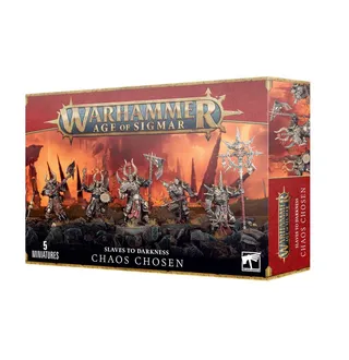 Shows the Slaves to Darkness range rather than Chaos Warriors in particular — the same picture stands for 2 units of this army.