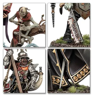 Muestra la gama Cities of Sigmar y no Black Guard en particular — la misma imagen representa a 8 unidades de este ejército.