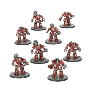 Muestra la gama Mechanicum Taghmata y no Ursarax Cohort en particular — la misma imagen representa a 5 unidades de este ejército.