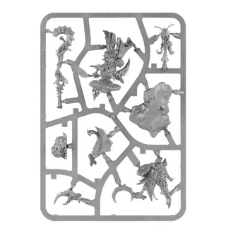 Muestra la gama Gloomspite Gitz y no Madcap Shaman en particular — la misma imagen representa a 2 unidades de este ejército.