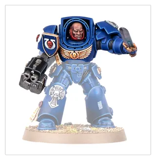 Zeigt die Reihe Ultramarines und nicht Uriel Ventris im Besonderen — dasselbe Bild steht für 2 Einheiten dieser Armee.