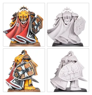 Zeigt die Reihe Imperial Fists (VII) und nicht Templar Brethren im Besonderen — dasselbe Bild steht für 2 Einheiten dieser Armee.