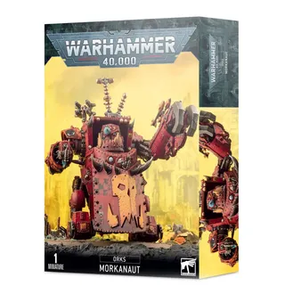 Zeigt die Reihe Orks und nicht Morkanaut im Besonderen — dasselbe Bild steht für 2 Einheiten dieser Armee.