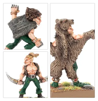 Референсне фото Wood Elf Beast Packs