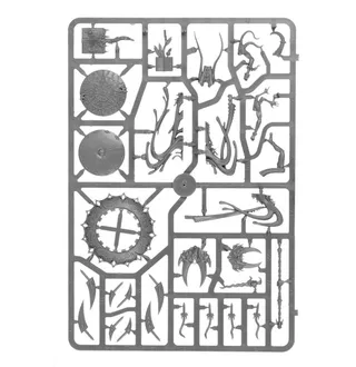 Pokazuje serię Chaos Daemons, a nie konkretnie Changecaster — to samo zdjęcie reprezentuje 4 jednostki tej armii.