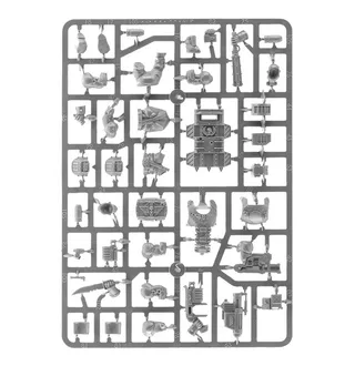 Muestra la gama Astra Militarum y no Ogryn Bodyguard en particular — la misma imagen representa a 4 unidades de este ejército.