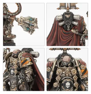Zeigt die Reihe Sons of Horus (XVI) und nicht Ezekyle Abbadon im Besonderen — dasselbe Bild steht für 3 Einheiten dieser Armee.