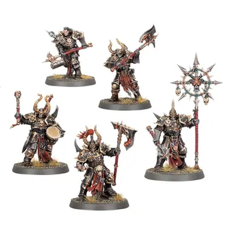 Shows the Slaves to Darkness range rather than Chaos Warriors in particular — the same picture stands for 2 units of this army.