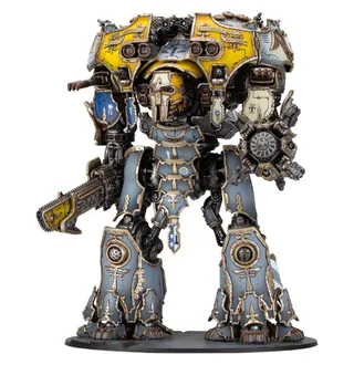 Muestra la gama Mechanicum Taghmata y no Warmaster Iconoclast Titan en particular — la misma imagen representa a 2 unidades de este ejército.