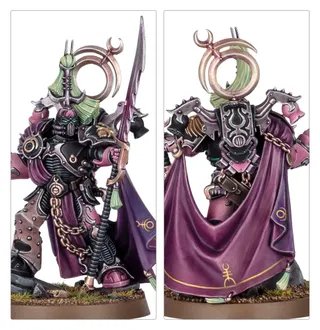 Zeigt die Reihe Emperor's Children und nicht Daemonic Herald [Crucible] im Besonderen — dasselbe Bild steht für 3 Einheiten dieser Armee.