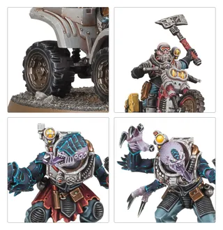 Shows the Genestealer Cults range rather than Augmented Bone 'Ead [Crucible] in particular — the same picture stands for 3 units of this army.