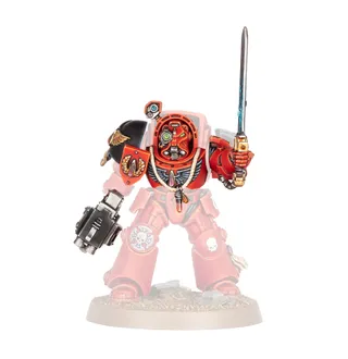 Pokazuje serię Blood Angels, a nie konkretnie Death Company Marines — to samo zdjęcie reprezentuje 3 jednostki tej armii.