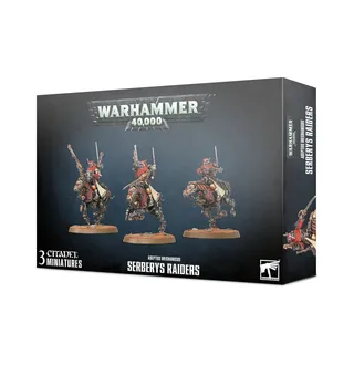 Показує серію Adeptus Mechanicus, а не саме Serberys Sulphurhounds — те саме зображення представляє 2 підрозділи цієї армії.