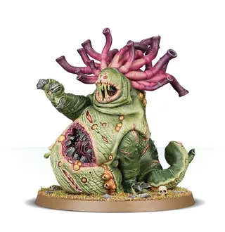 Muestra la gama Beasts of Chaos y no Centigors en particular — la misma imagen representa a 16 unidades de este ejército.