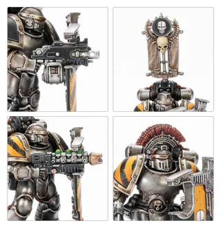 Zeigt die Reihe Imperial Fists (VII) und nicht Breacher Squad im Besonderen — dasselbe Bild steht für 2 Einheiten dieser Armee.